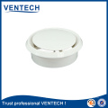 diffuseur en plastique rond pour Ventilation plastique disque air disque soupape